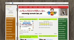Desktop Screenshot of matematigiseviyorum.com